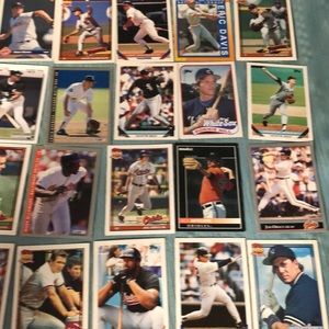 40 vintage baseball cards for collecter
